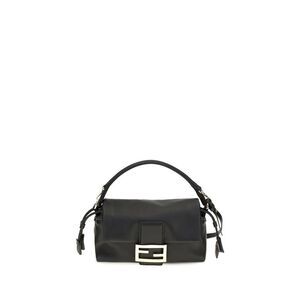 Fendi Women Small Baguette Soft Nappa Leather Handbag